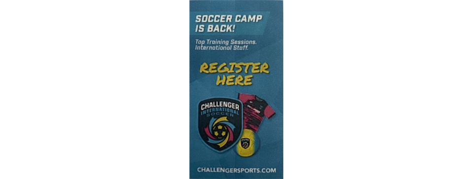 Challenger International Soccer Camp is Back!