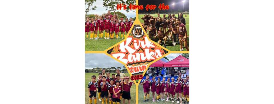 Kirk Banks 2025! Let's Cheer on our Kaneohe Teams!